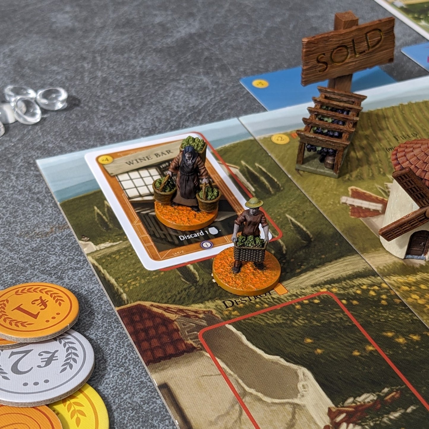 Viticulture Board Game and Expansion Inspired Unofficial Player Figures Meeple Upgrade Pack