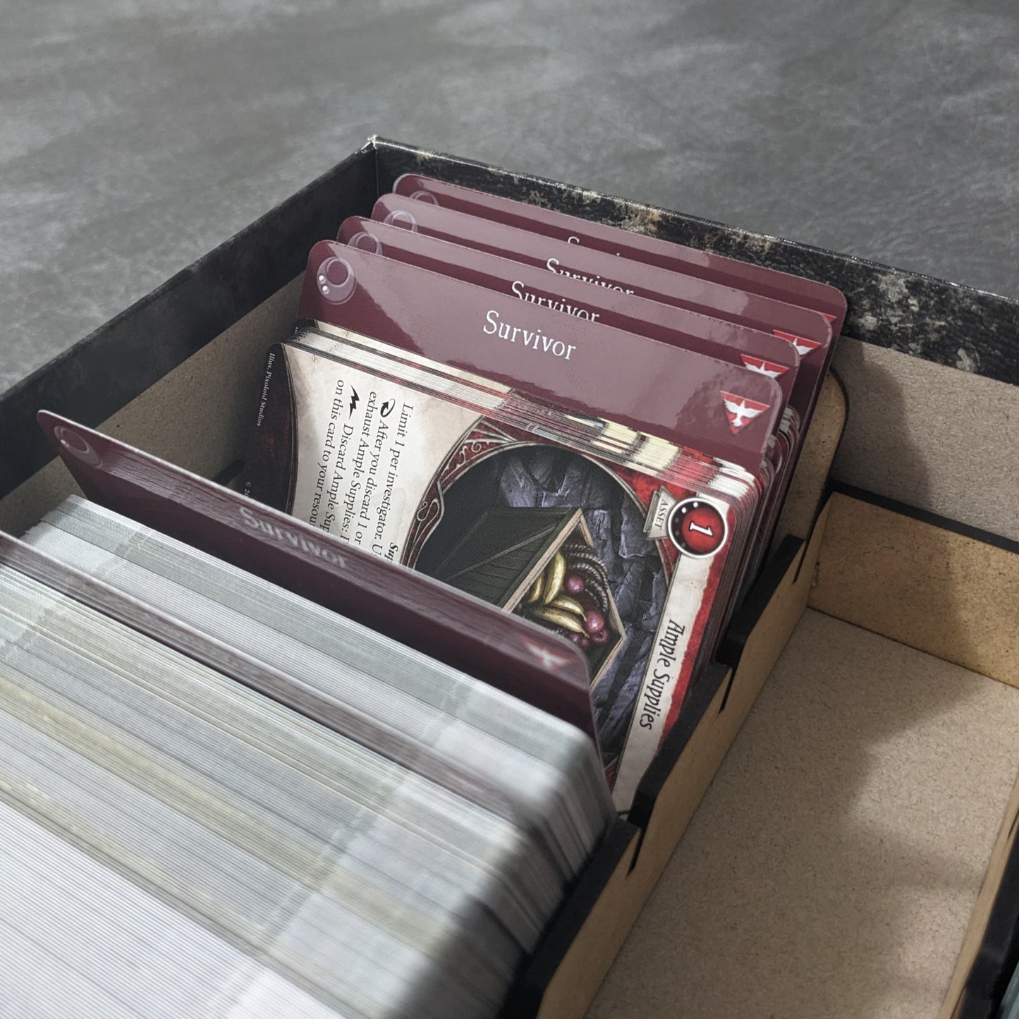 New and Improved Horizontal Arkham Horror The Card Game Inspired Unofficial Investigator Divider Pack