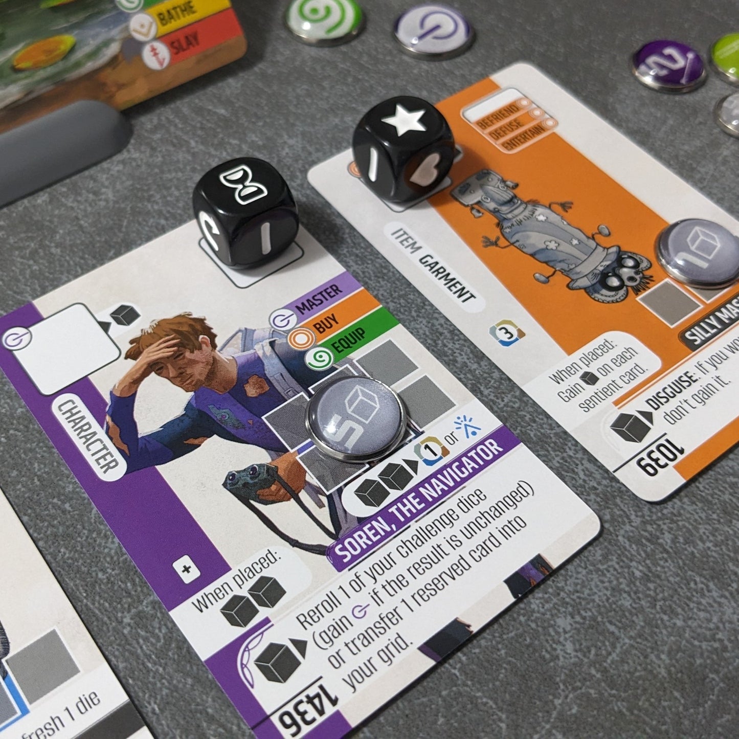 New Vantage Board Game Inspired Unofficial Boost Tracking Glass and Metal Token Pack