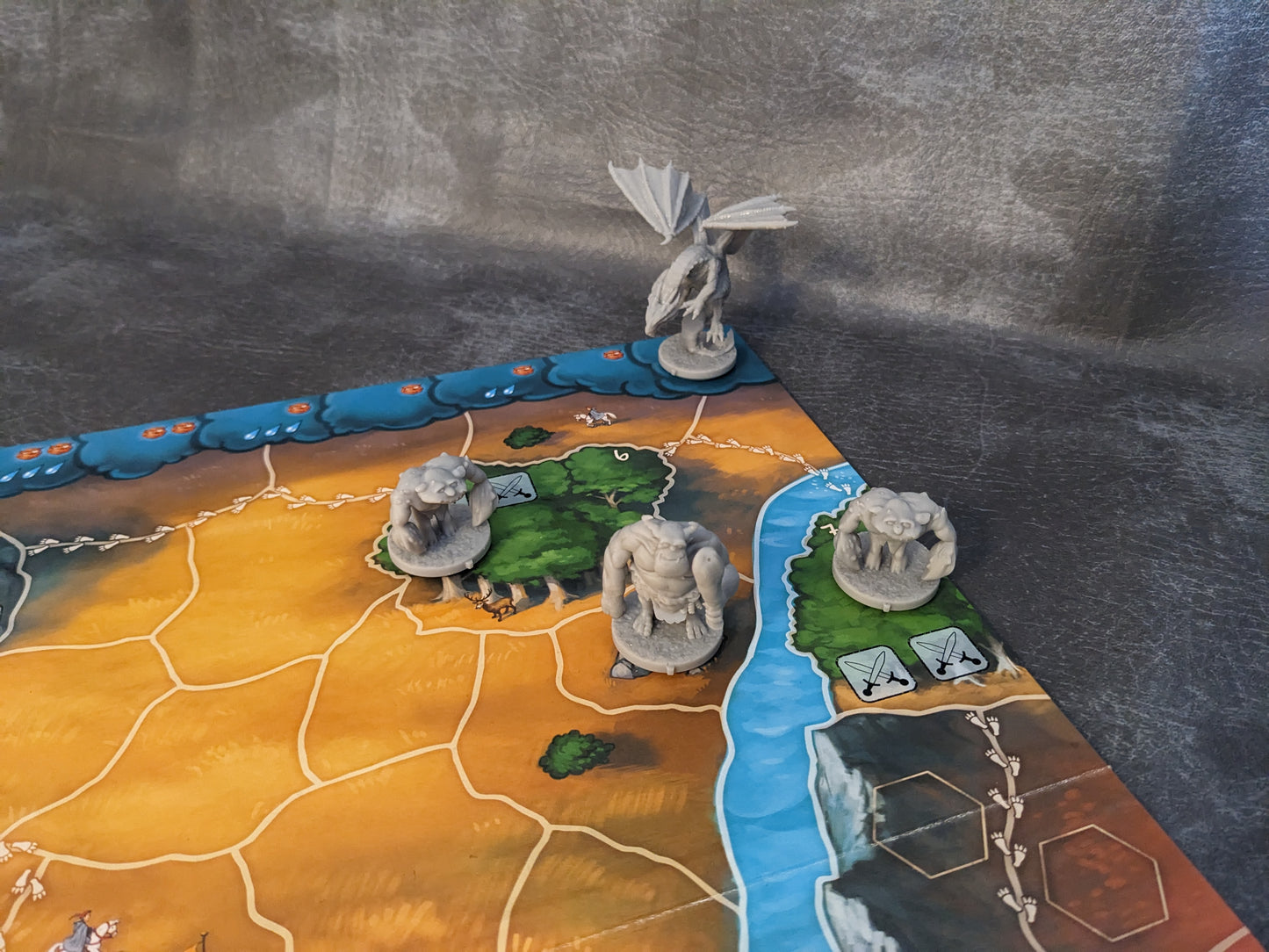 Andor Family Fantasy 32mm Unpainted Board Game Monster Inspired Unofficial Figure Pack