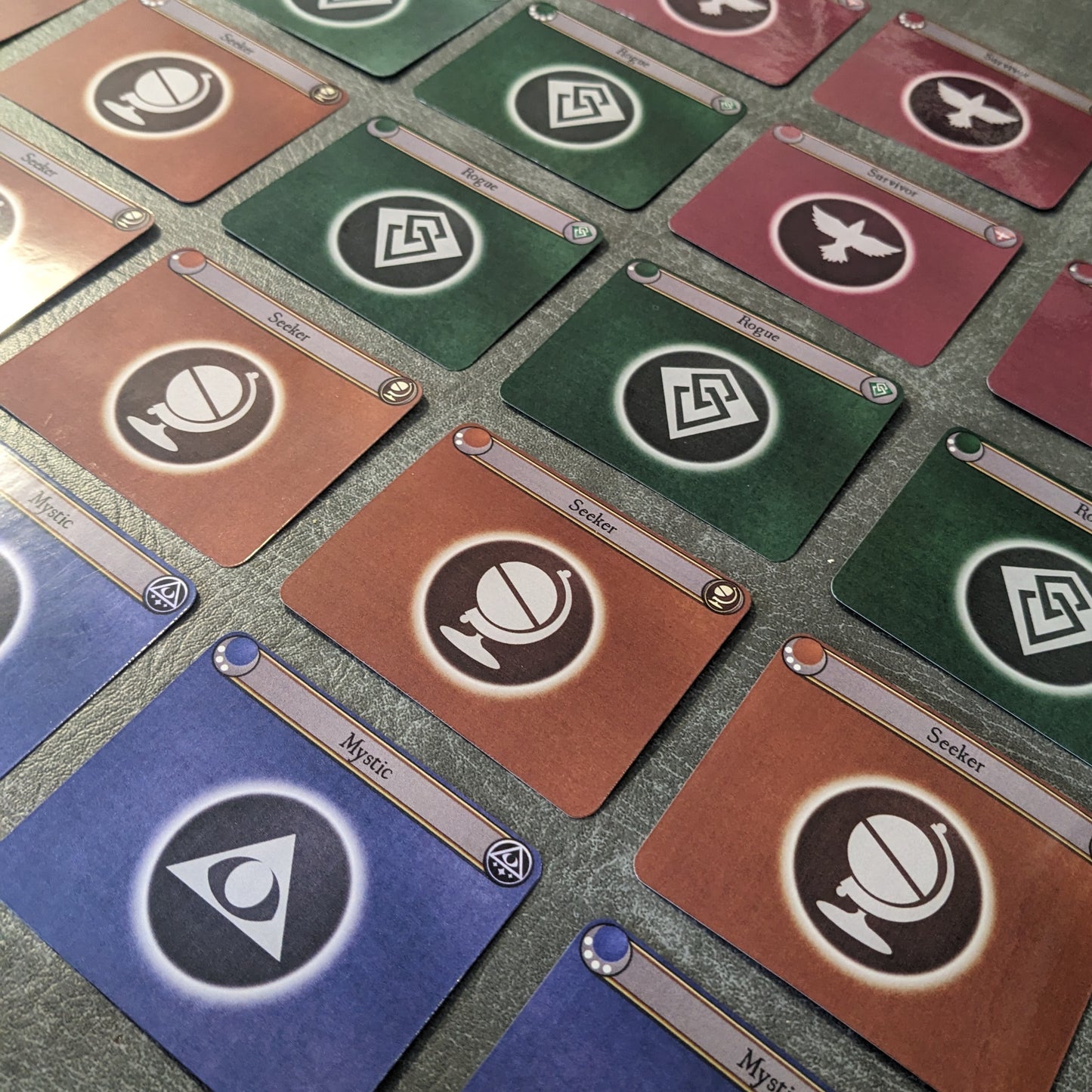 Arkham Horror Das Kartenspiel inspiriertes inoffizielles Token-Paket aus Glas und Metall