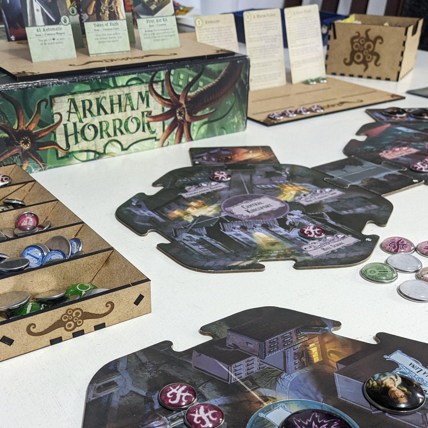 Arkham Horror – Das Brettspiel – Box-Einsatz-Organizer – Inoffizielle Aufbewahrungslösung