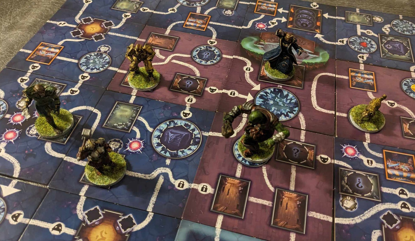 Clank! Adventuring Party Board Game Inspired Unpainted Unofficial Team Pack 6 Figures