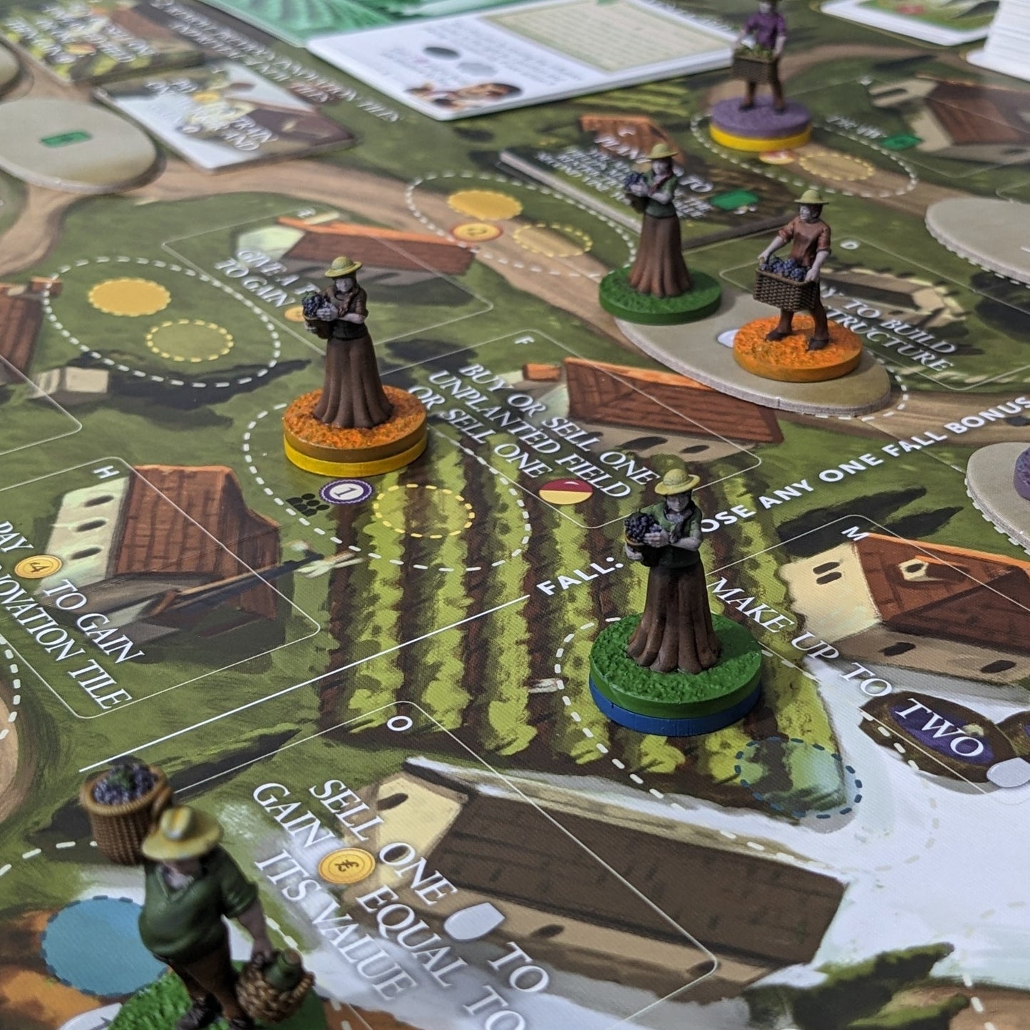 Viticulture Board Game and Expansion Inspired Unofficial Player Figures Meeple Upgrade Pack