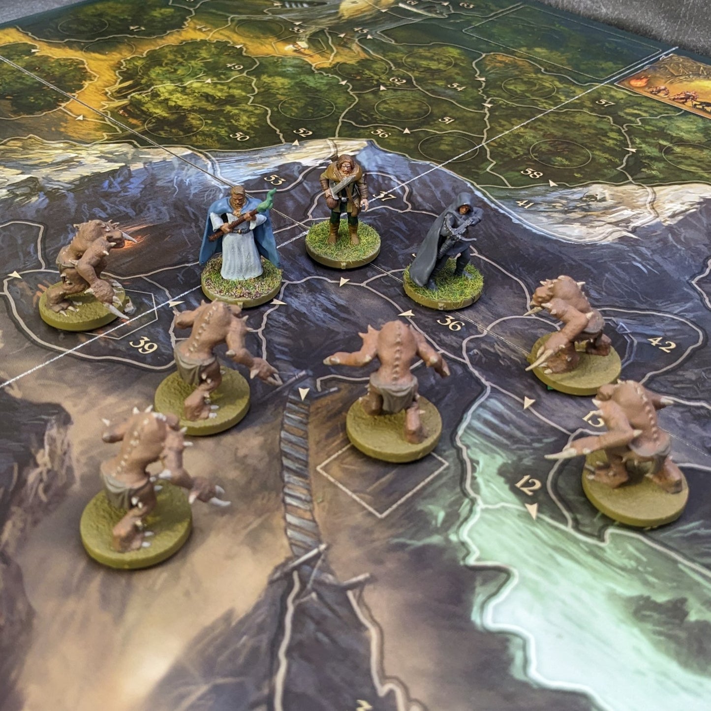 Legends of Andor New Heroes Expansion 32mm Unpainted Board Game Character Inspired Unofficial 8 Figure Pack