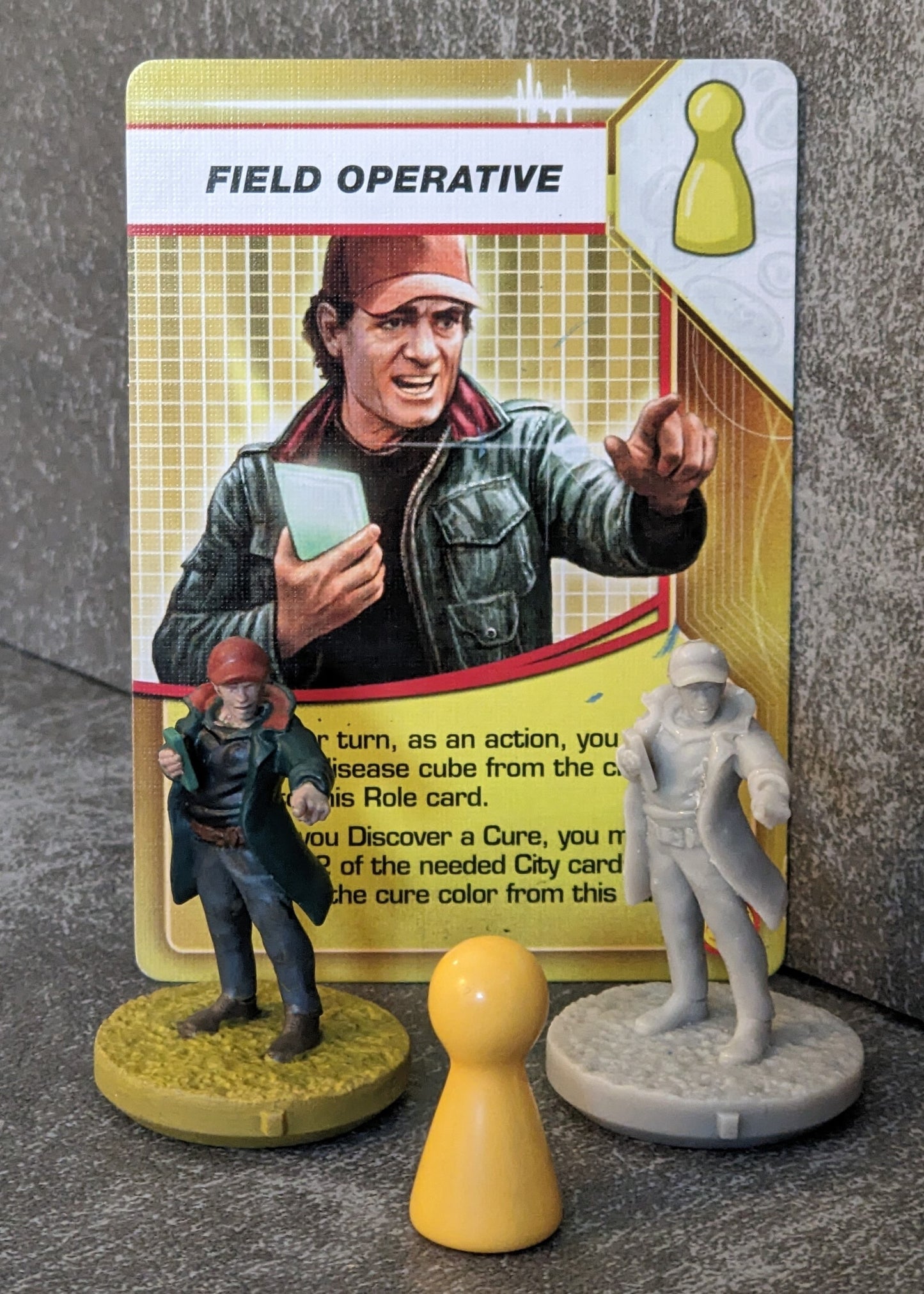 Pandemic On The Brink Erweiterung 32mm Brettspiel Charakter inspiriert inoffizielles 7 Figuren Pack