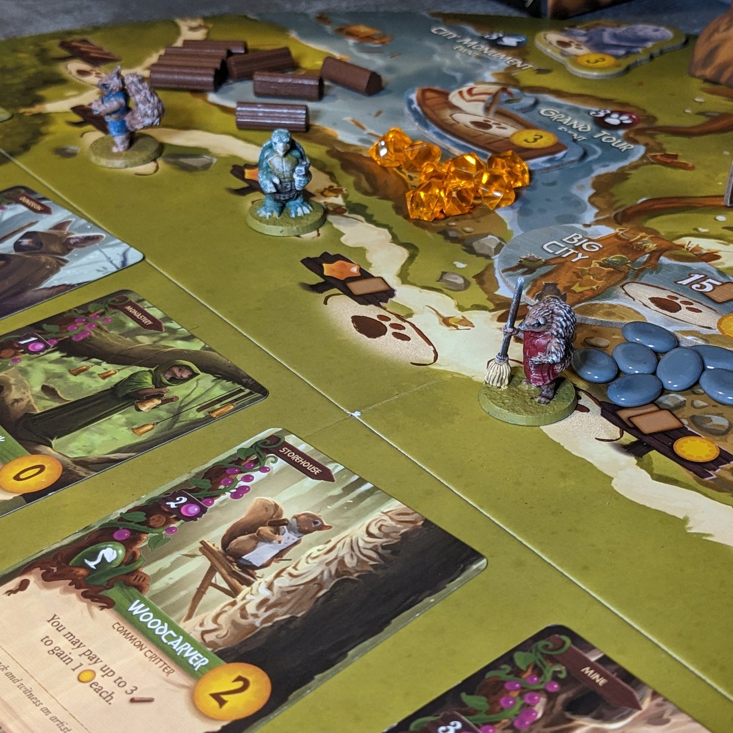 Everdell Brettspiel Arbeiter inspiriert inoffizielle 24 Figur Bumper Pack