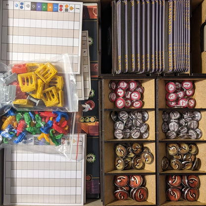 Arkham Horror – Das Brettspiel – Box-Einsatz-Organizer – Inoffizielle Aufbewahrungslösung