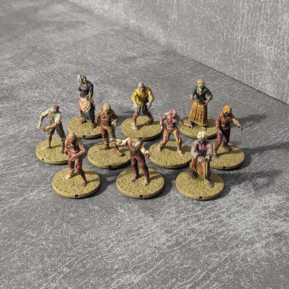Zombies Monster Starter Set 32mm Dungeons and Dragons Kreaturen 10 Mini Figuren