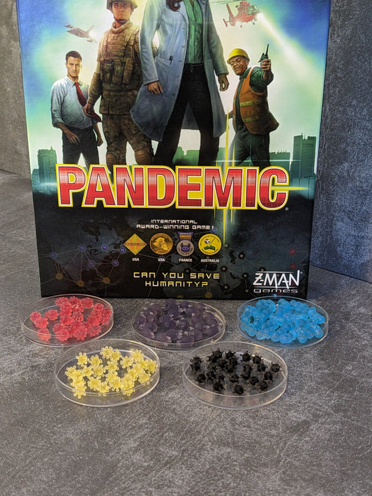 Pandemie-Brettspiel, von Krankheiten inspiriertes inoffizielles Marker-Paket