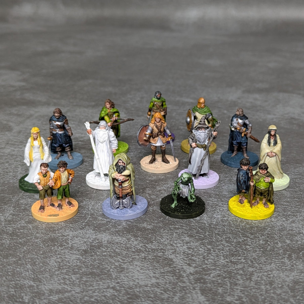 The Lord of the Rings Fate of the Fellowship Compatible Unpainted Unofficial 14 Figure Pack