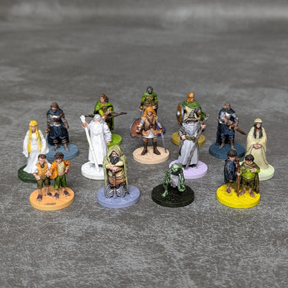 The Lord of the Rings Fate of the Fellowship Compatible Unpainted Unofficial 14 Figure Pack