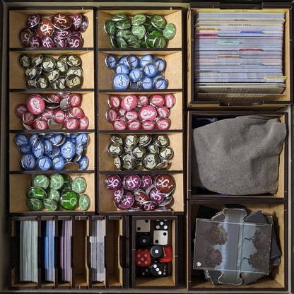 Arkham Horror – Das Brettspiel – Box-Einsatz-Organizer – Inoffizielle Aufbewahrungslösung