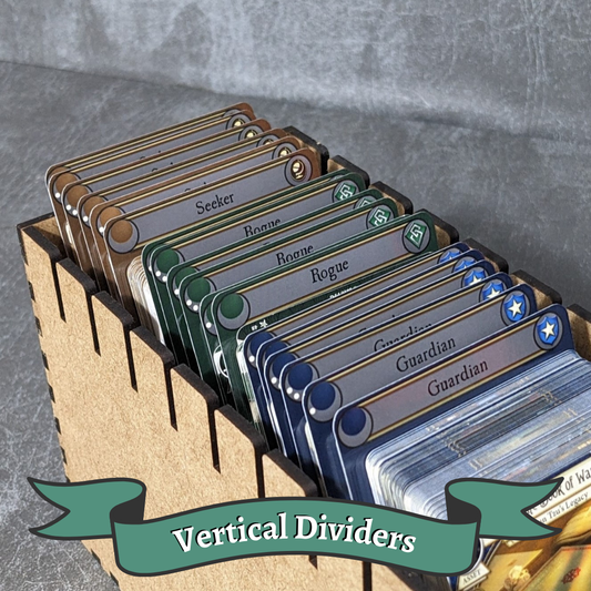 Vertical Arkham Horror The Card Game Investigator Inspired Unofficial Card Divider Pack