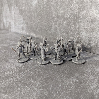 Dragonborn Monster Starter Set 32mm Dungeons and Dragons Creatures 10 Mini Figures