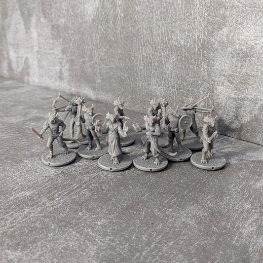 Dragonborn Monster Starter Set 32mm Dungeons and Dragons Kreaturen 10 Minifiguren