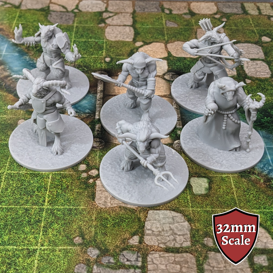 Skelette Monster Starter Set 1 32mm Dungeons and Dragons Kreaturen 10 Mini Figuren