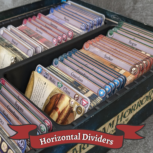 Horizontal Arkham Horror The Card Game Investigator Inspired Unofficial Card Divider Pack