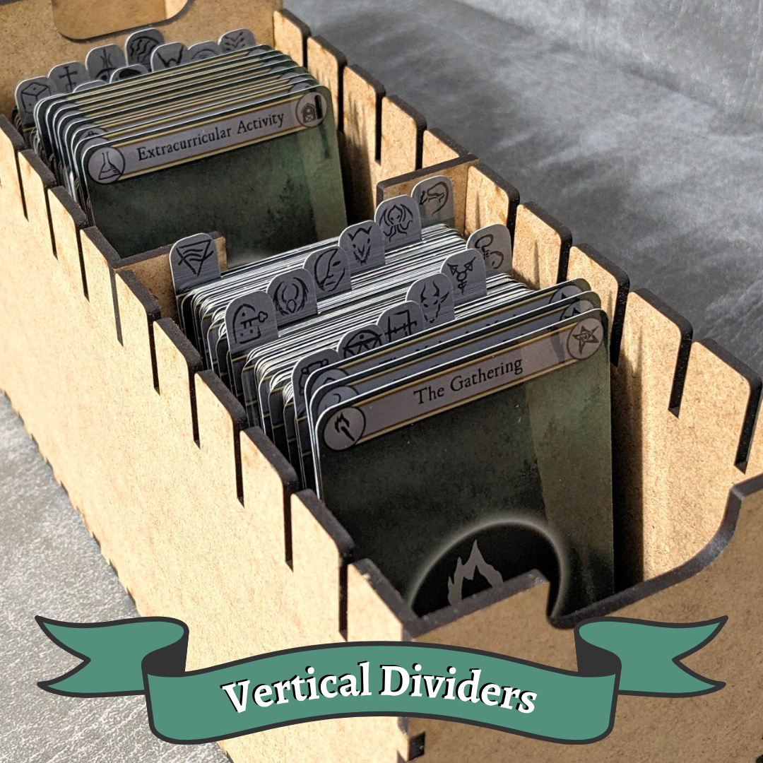 Arkham Horror Das Kartenspiel inspiriertes inoffizielles Token-Paket aus Glas und Metall