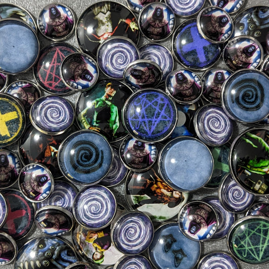 Pandemie: Reign of Cthulhu Brettspiel inspiriertes inoffizielles Token-Paket aus Glas und Metall