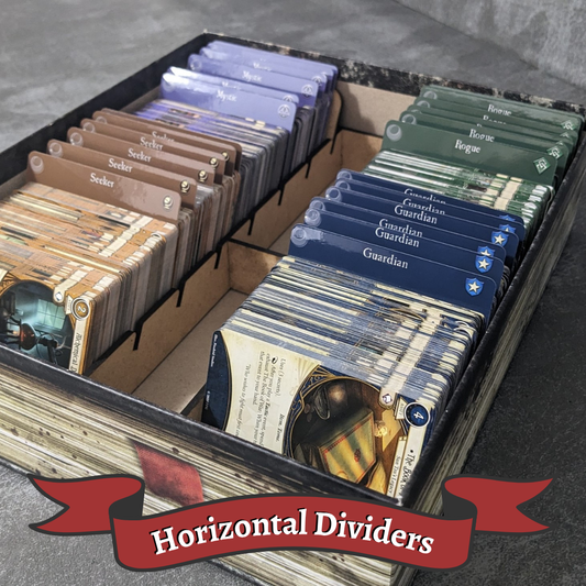 New and Improved Horizontal Arkham Horror The Card Game Inspired Unofficial Investigator Divider Pack