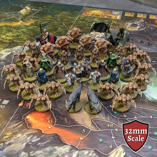 Legends of Andor 32mm Unpainted Board Game MEGA PACK Character/Monster/NPC Inspired Unofficial 41 Figure Pack