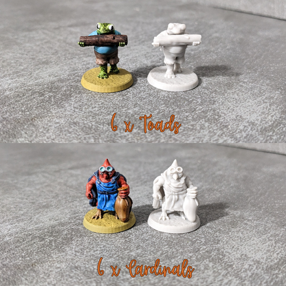 Everdell Brettspiel Arbeiter inspiriert inoffizielle 24 Figur Bumper Pack