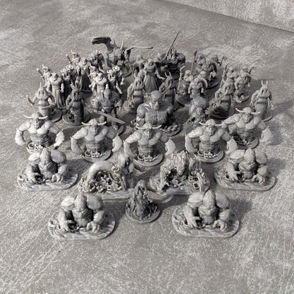 Legends of Andor 2 32mm Board Game Expansion MEGA PACK Character/Monster/NPC Inspired Unofficial 38 Figure Pack