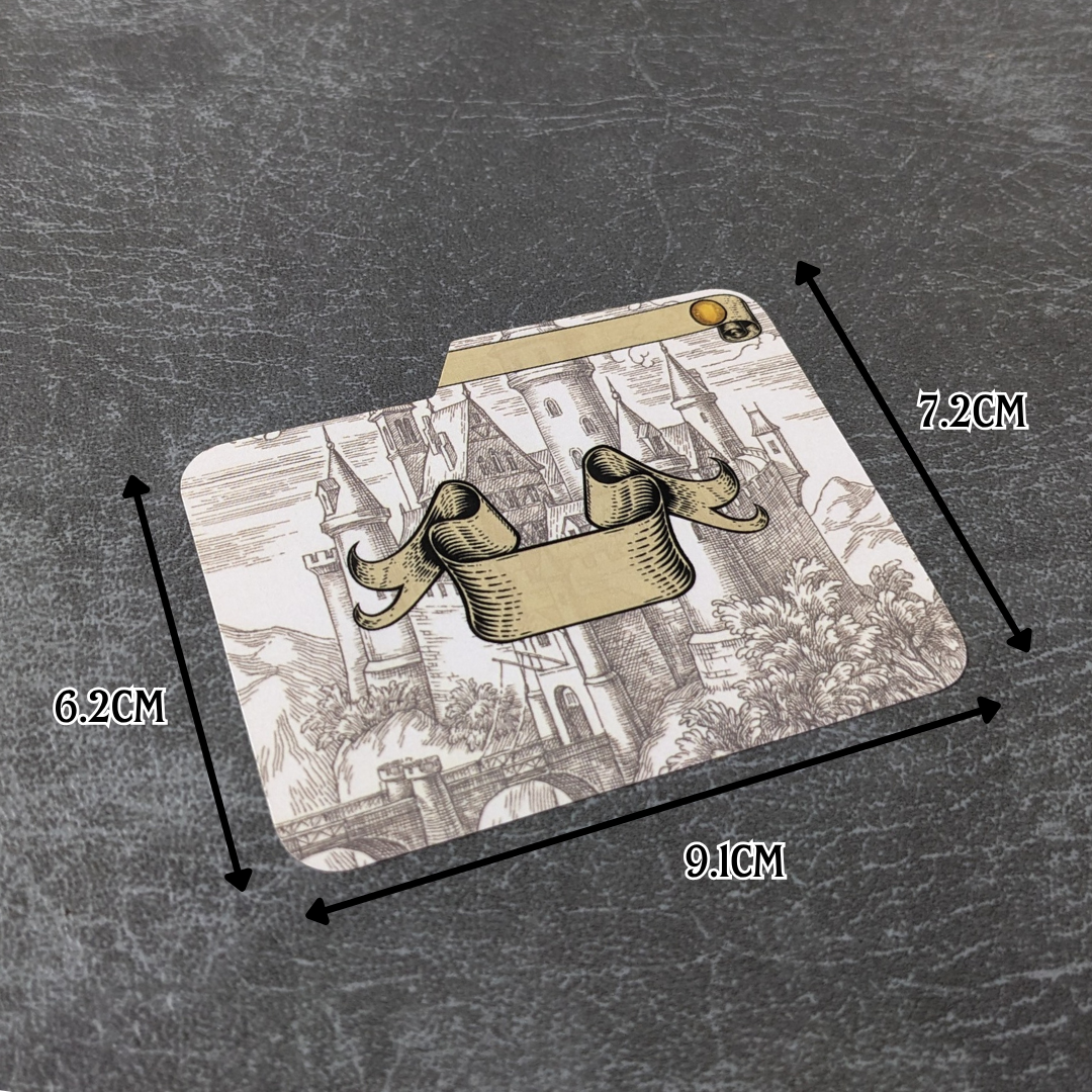 Horizontal Blank Customisable Dominion Inspired Unofficial Card Divider Packs