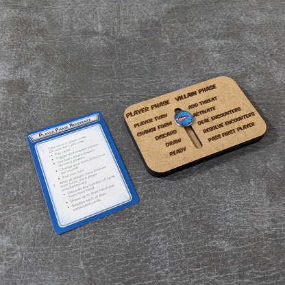 Marvel Champions The Card Game Inspired Magnetic Round Tracker Board