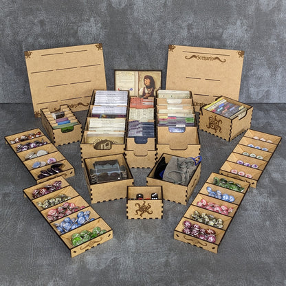Arkham Horror – Das Brettspiel – Box-Einsatz-Organizer – Inoffizielle Aufbewahrungslösung
