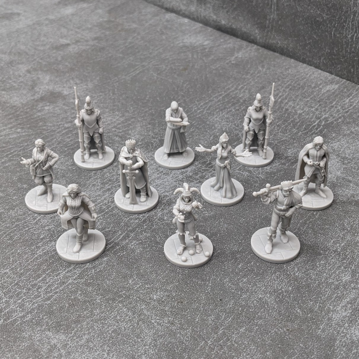 Adventurers Starter Set 3 32mm Dungeons and Dragons Party 10 Minifiguren