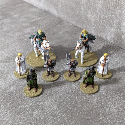 Legends of Andor 3 32mm Unpainted Board Game Character Inspired Unofficial Figure Pack