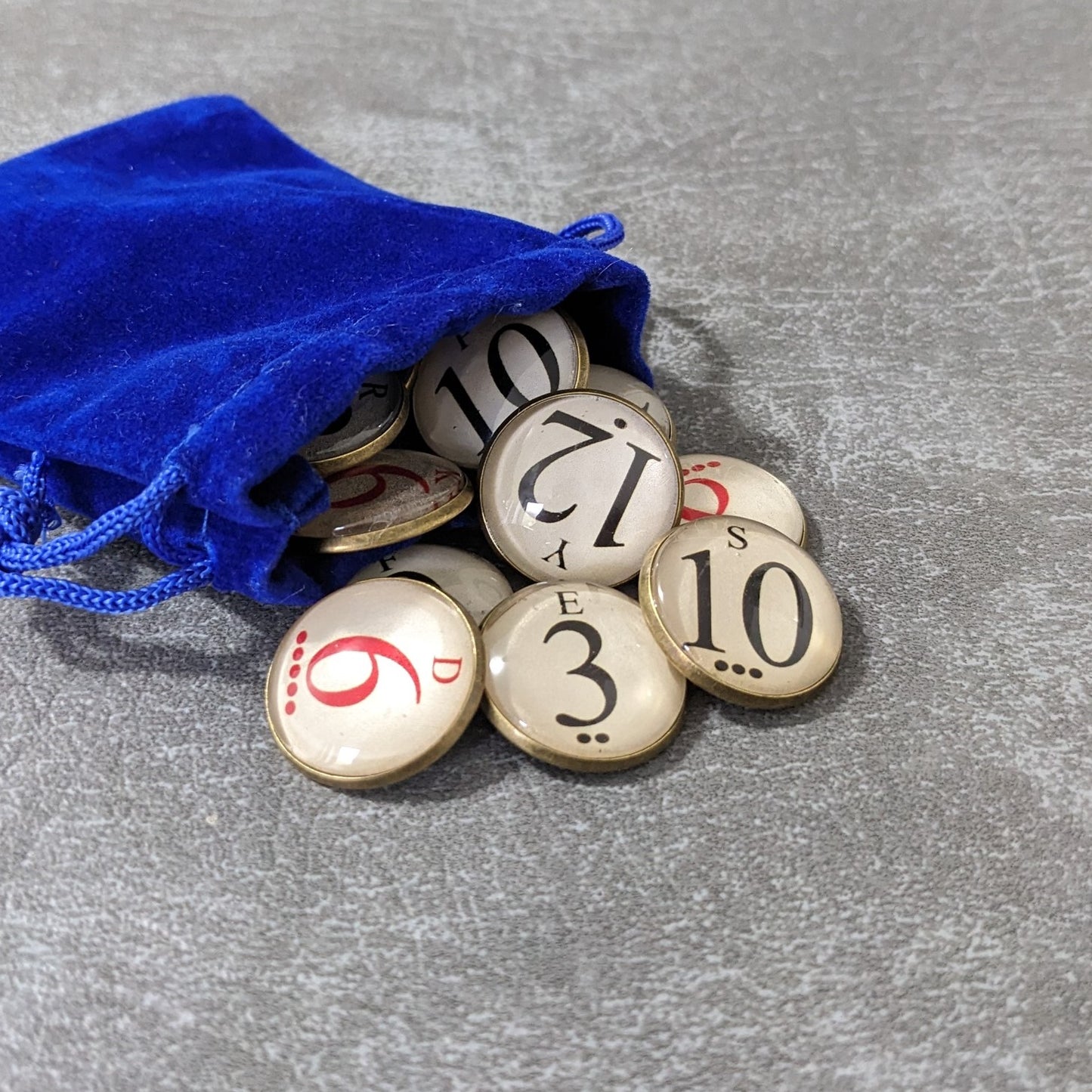 7 Wonders Duel Brettspiel und Pantheon und Agora Erweiterung inspiriert inoffizielles Glas und Metall Token Pack