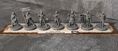 Forgotten Waters 32mm Board Game Character Inspired Unofficial 7 Figure Pack