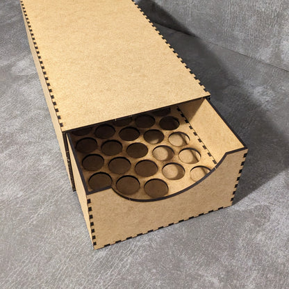 Hobby Paints Geschenkset, 2 Farbflaschen-Organizer, Aufbewahrungsschubladen und 100 Flaschendeckel, Aufbewahrungslösung und Farbmusterkappen