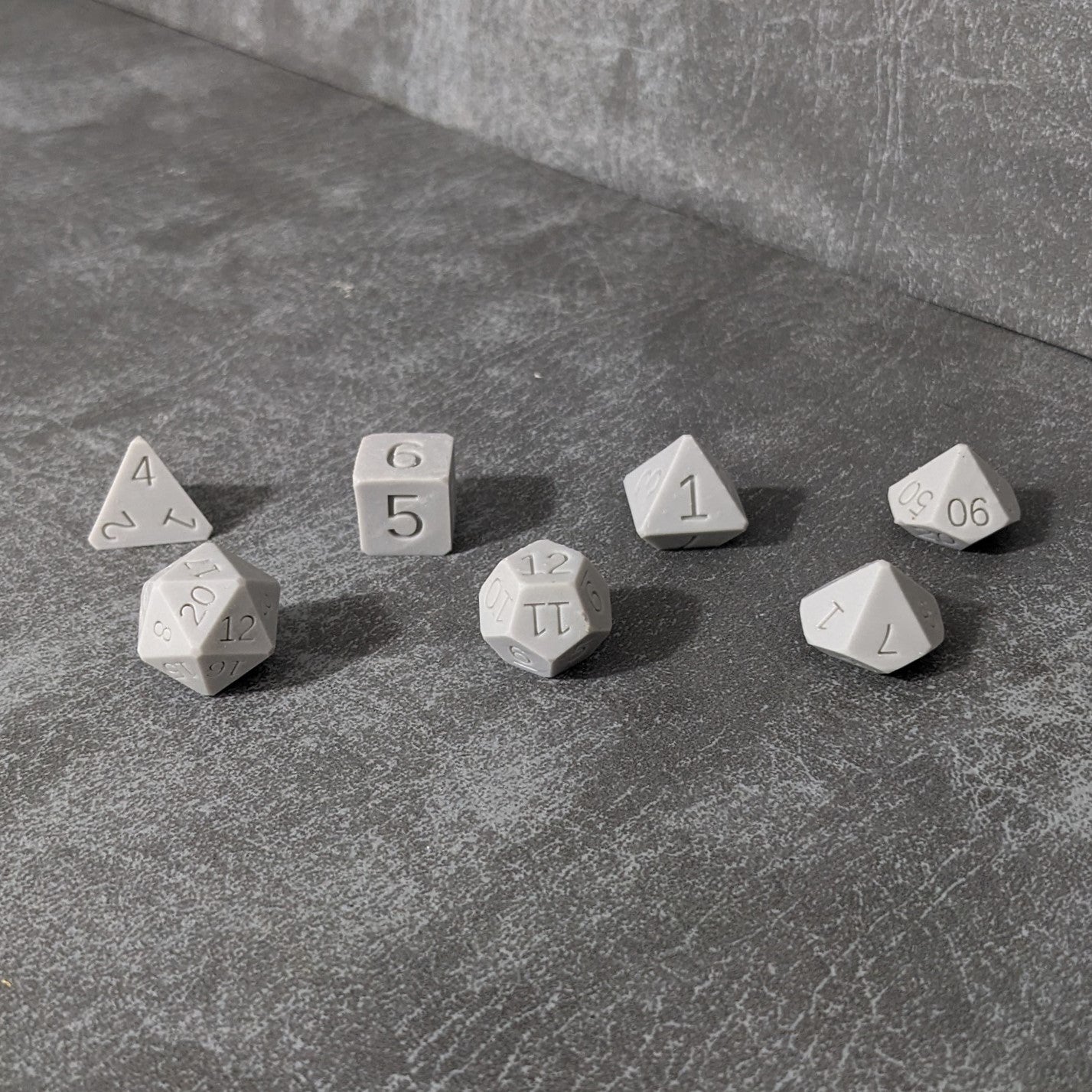 RPG Dice Hobby Paints Bottle Toppers Swatch Caps 7 Piece Set