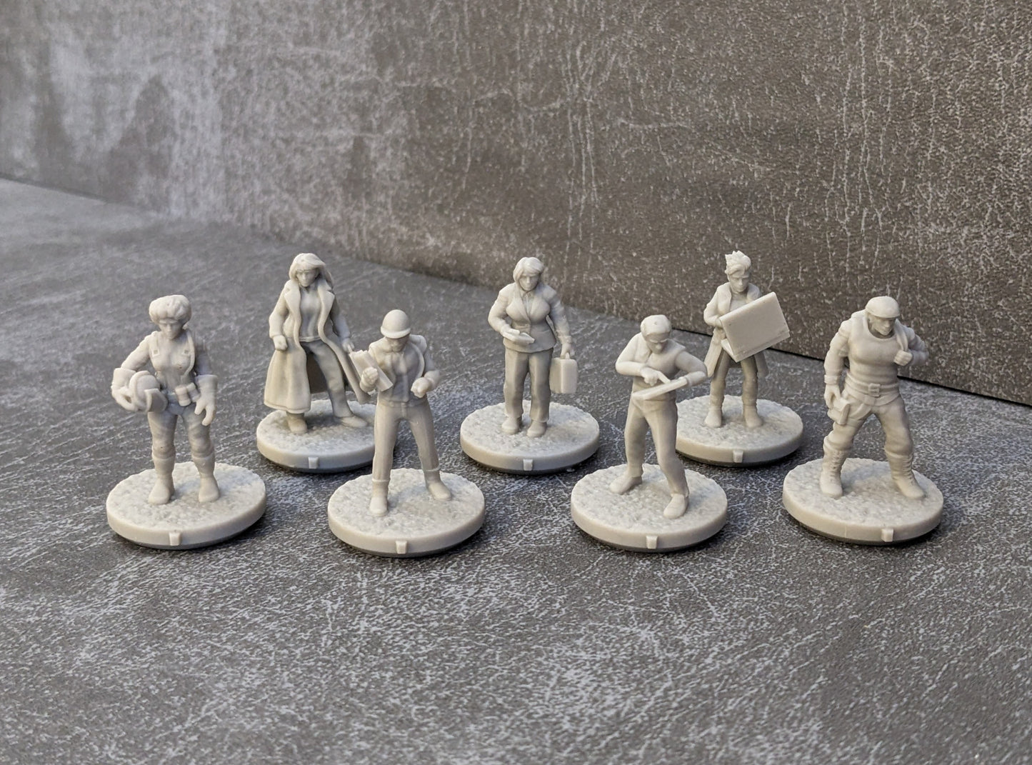 Pandemic 32mm Board Game Character Inspired Unofficial 7 Figure Pack