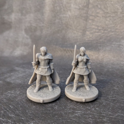 Andor Family Fantasy 32mm Board Game Character Inspired Unofficial 9 Figure Pack