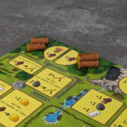 Agricola All Creatures Great and Small Inspired Unpainted Unofficial 3D Resource Token Pack