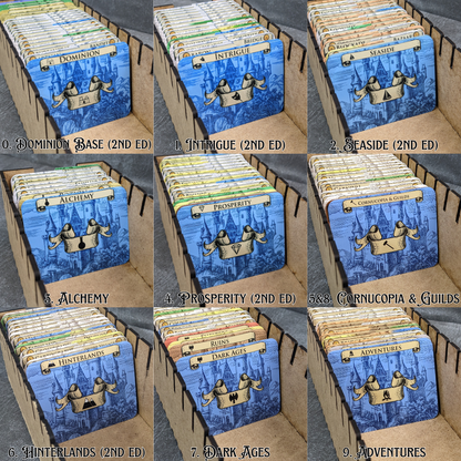 Dominion Inspired Unofficial Card Divider Packs
