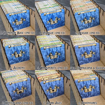 Dominion Inspired Unofficial Card Divider Packs