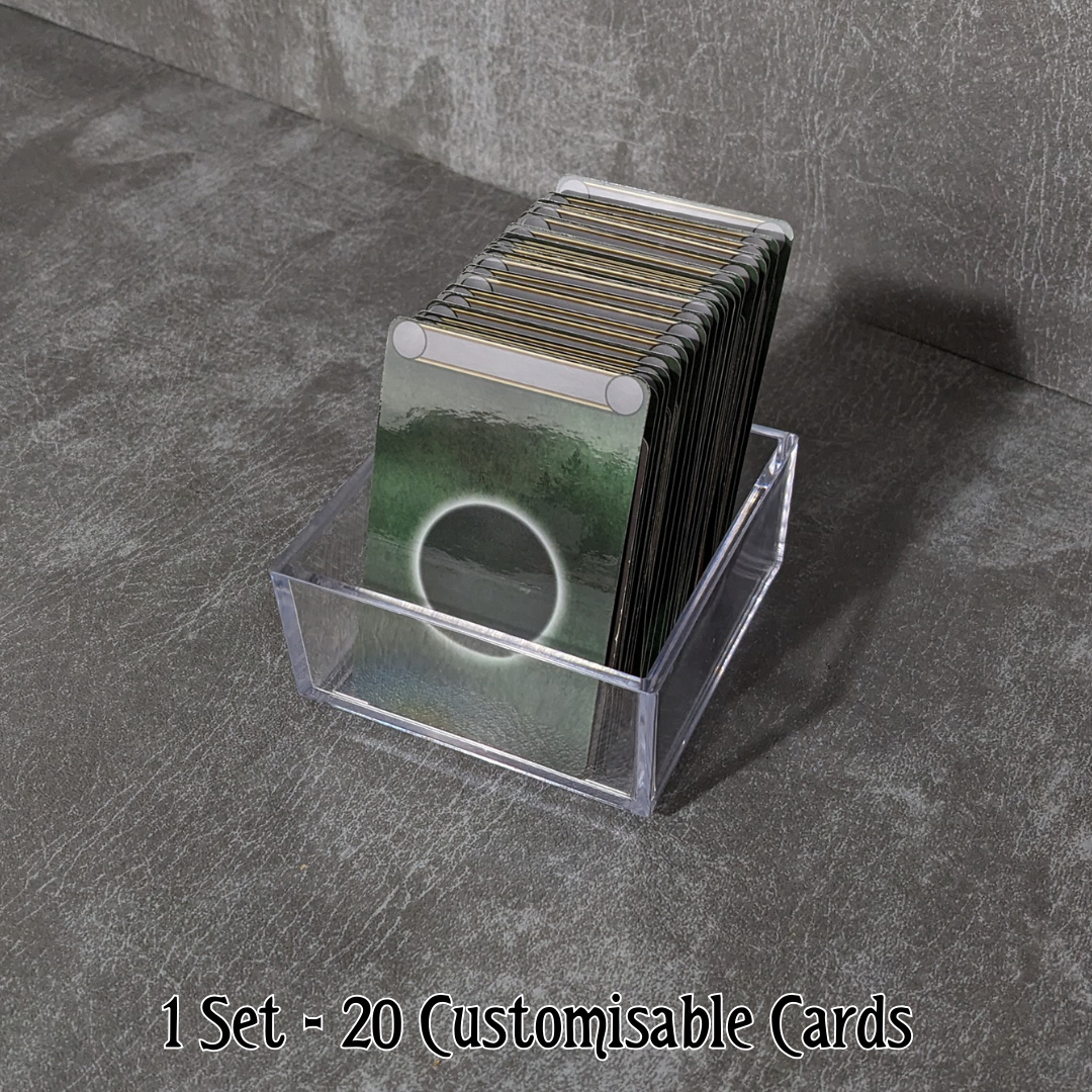 Pack de jetons en verre et en métal non officiels inspirés du jeu de cartes Arkham Horror