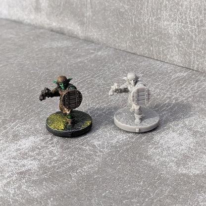 Goblins Monster Starter Set 32mm Dungeons and Dragons Kreaturen 10 Mini Figuren