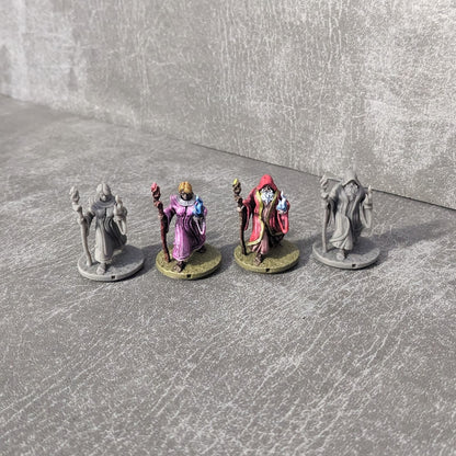 Adventurers Starter Set 1 32mm Dungeons and Dragons Party 10 Minifiguren