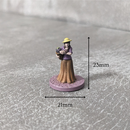 Viticulture Board Game and Expansion Inspired Unofficial Player Figures Meeple Upgrade Pack