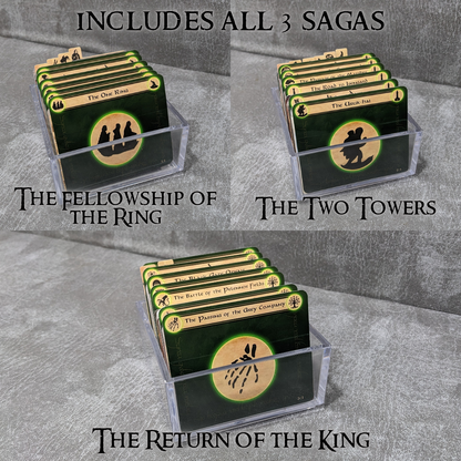 Arkham Horror Das Kartenspiel inspiriertes inoffizielles Token-Paket aus Glas und Metall