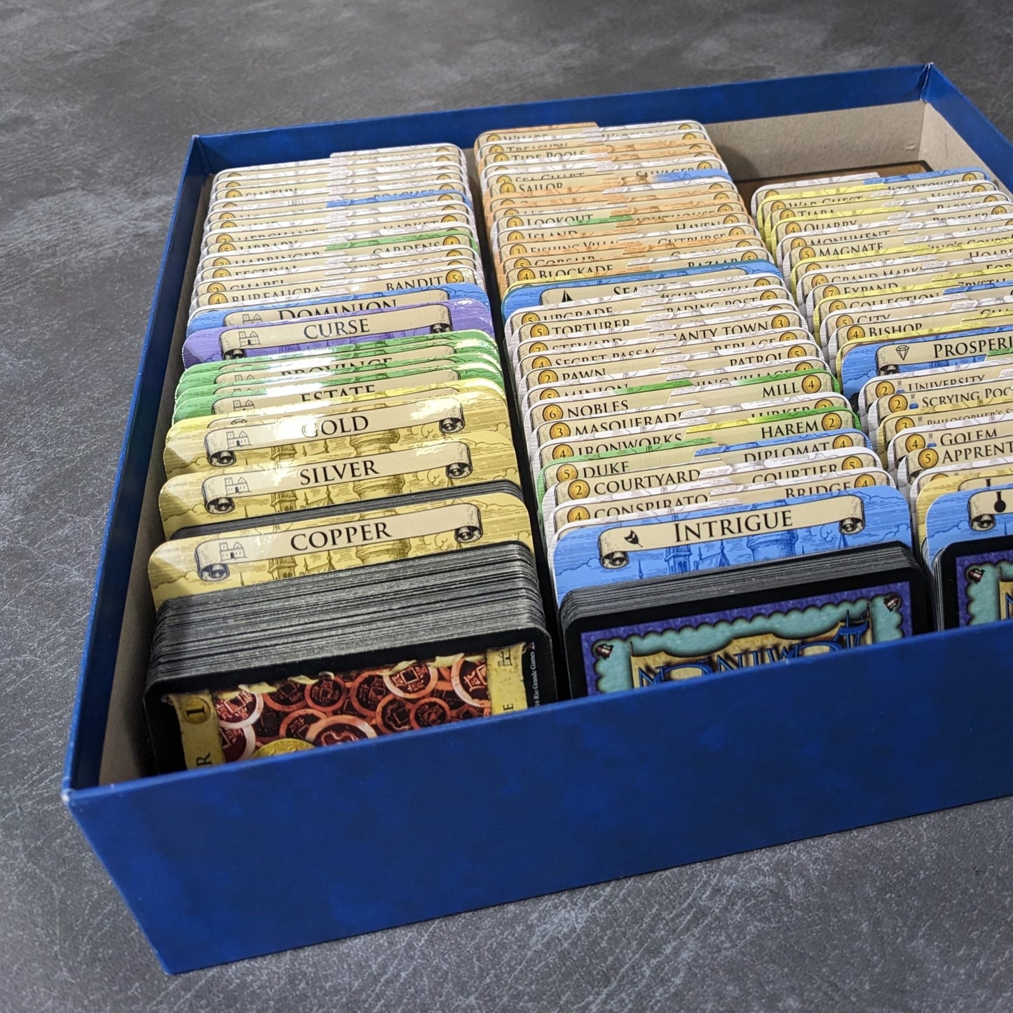 Dominion Board Game Box Insert Organiser Unofficial Storage Solution