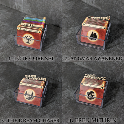 Arkham Horror Das Kartenspiel inspiriertes inoffizielles Token-Paket aus Glas und Metall