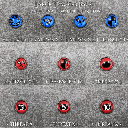 Arkham Horror Das Kartenspiel inspiriertes inoffizielles Token-Paket aus Glas und Metall